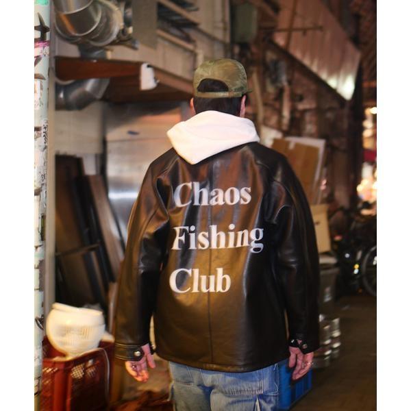 Chaos Fishing Club×Schott×BEAVER 別注SHEEP COACH JKTの画像