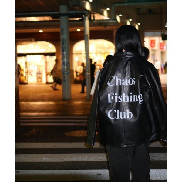 Chaos Fishing Club×Schott×BEAVER 別注SHEEP COACH JKTの画像