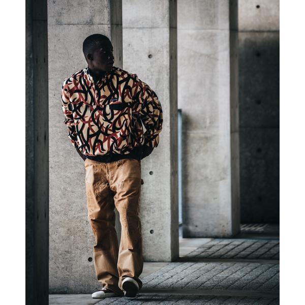 SAINT MICHAEL／セントマイケル／FLEECE PULL OVER／TRIVAL CAMOの画像
