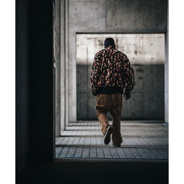 SAINT MICHAEL／セントマイケル／FLEECE PULL OVER／TRIVAL CAMOの画像
