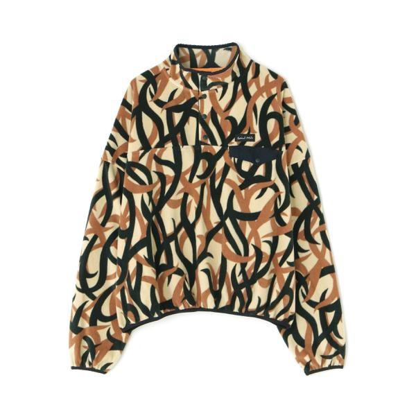 SAINT MICHAEL／セントマイケル／FLEECE PULL OVER／TRIVAL CAMOの画像