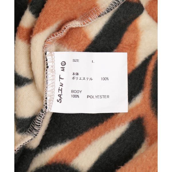 SAINT MICHAEL／セントマイケル／FLEECE PULL OVER／TRIVAL CAMOの画像