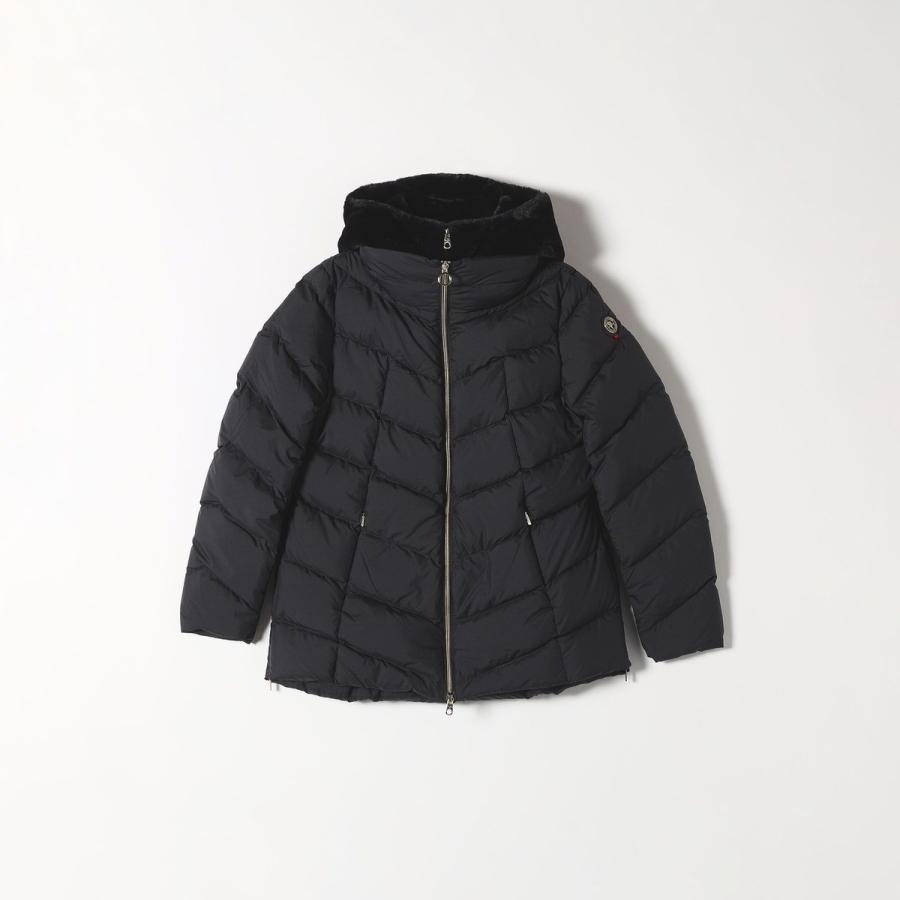 SHIPS any CAPE HORN: ALVAREZ MATT セミロング フード付き ダウン