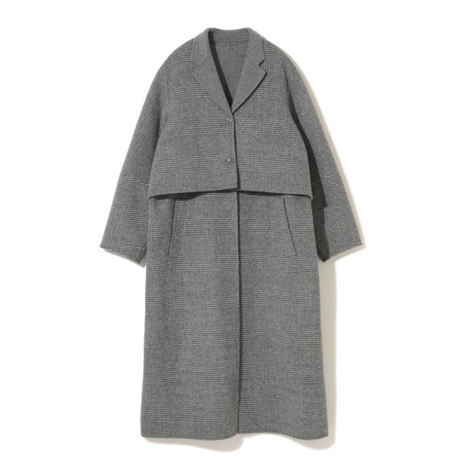 COEL（コエル） 2ピースチェック柄リバーコート : マルイ(丸井)Yahoo