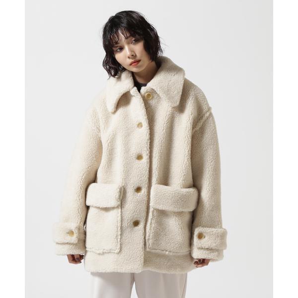 CLANE/クラネ/RIDGE POCKET BOA OVER COAT : マルイ(丸井 CLANE/クラネ/RIDGE POCKET BOA OVER COAT : マルイ(丸井
