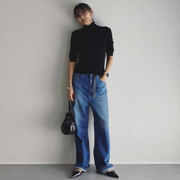 Rouge vif la cle 【woadblue /ウォードブルー】SALUU / サルー ルーズ