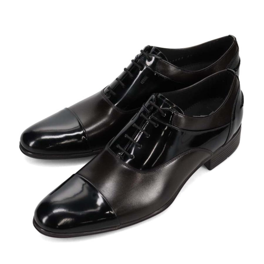 美品✨ランバンコレクション ストレートチップ 異素材切り替え エナメル レザー LANVIN COLLECTION 【LANVIN COLLECTION】異素材MIXフォーマル