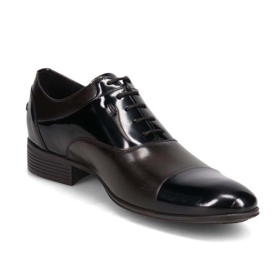 美品✨ランバンコレクション ストレートチップ 異素材切り替え エナメル レザー LANVIN COLLECTION 【LANVIN COLLECTION】異素材MIXフォーマル
