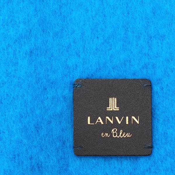 LANVIN en Bleu （ランバン オン ブルー）モコモコ差し込みマフラー