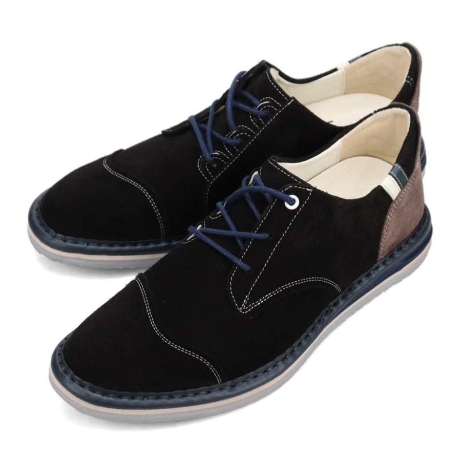LANVIN en Bleu アシンメトリーレースアップアンコンタイプシューズ