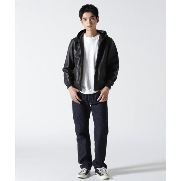 AVIREX（アヴィレックス） 《WEB＆DEPOT限定》LEATHER HOODIE／レザー