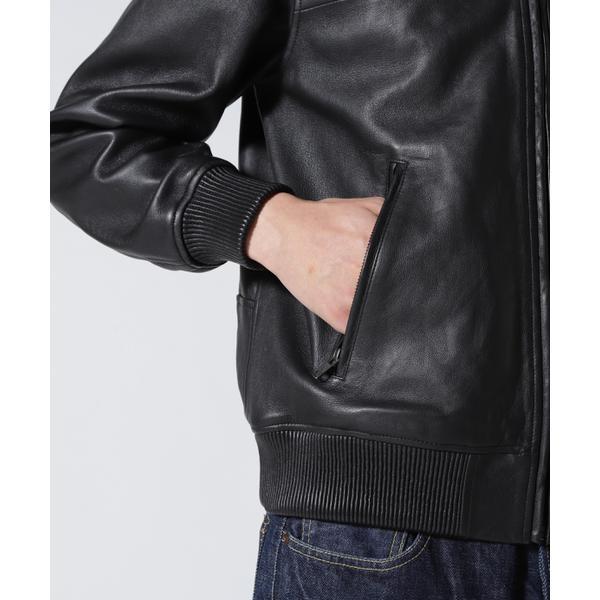 AVIREX（アヴィレックス） 《WEB＆DEPOT限定》LEATHER HOODIE／レザー