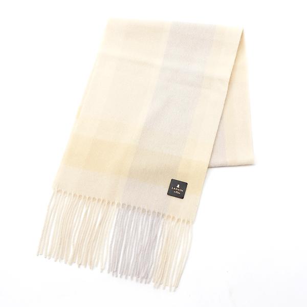 LANVIN en Bleu （ランバン オン ブルー）カシミヤウール チェック