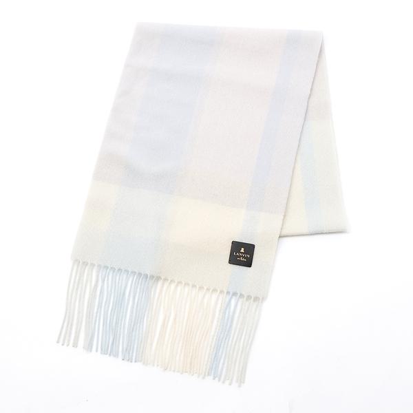 LANVIN en Bleu （ランバン オン ブルー）カシミヤウール チェック