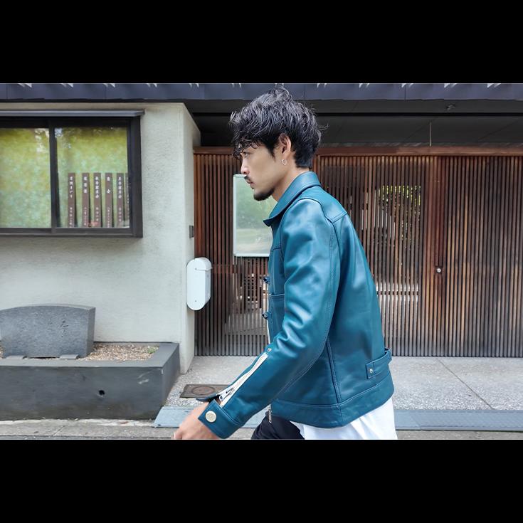VaLLet 本革 レザージージャン メンズ ヴァレット VALLET06VGの画像