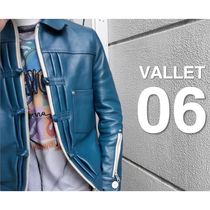 VaLLet 本革 レザージージャン メンズ ヴァレット VALLET06VGの画像