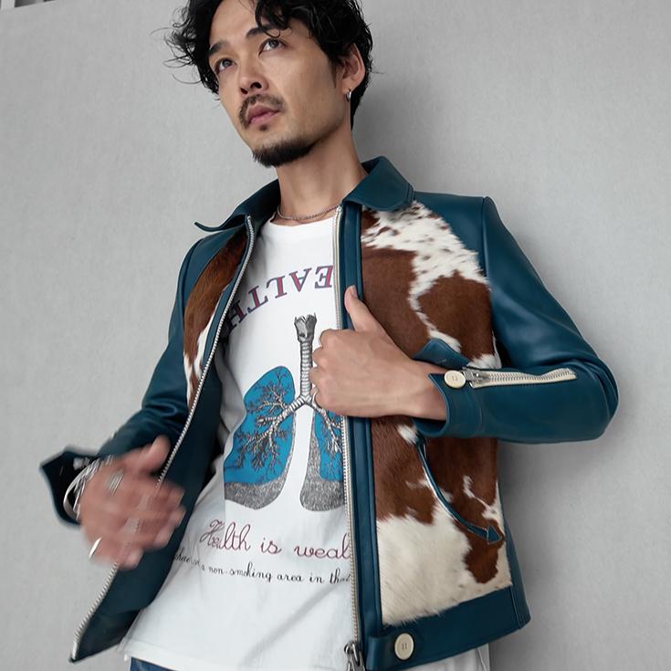 VaLLet 本革 グリズリージャケット メンズ ヴァレット VALLET05VGの画像