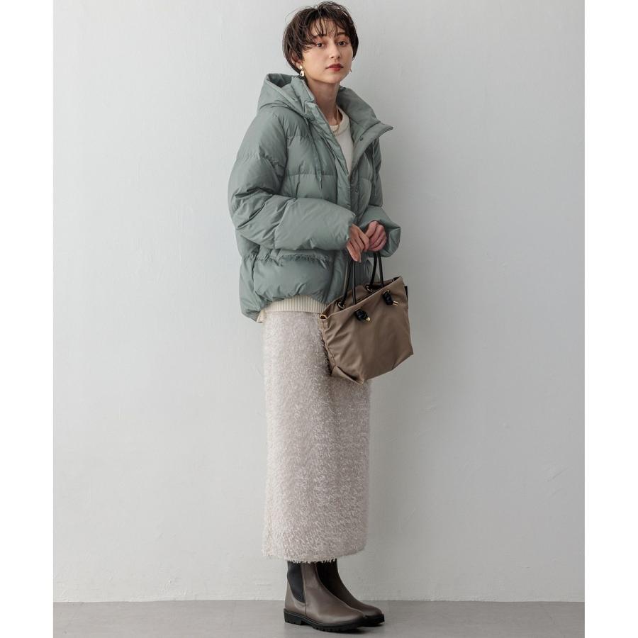 【洗える/撥水加工】シレータフタ コンパクト ダウンコート