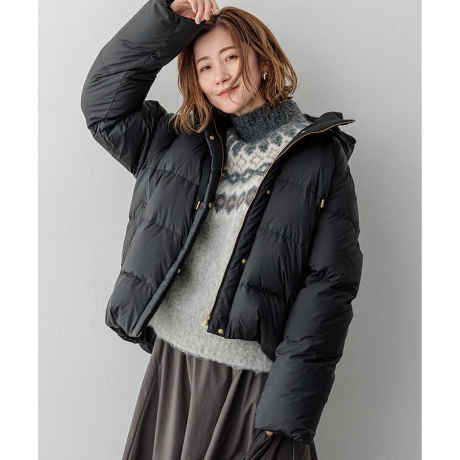 【洗える/撥水加工】シレータフタ コンパクト ダウンコート