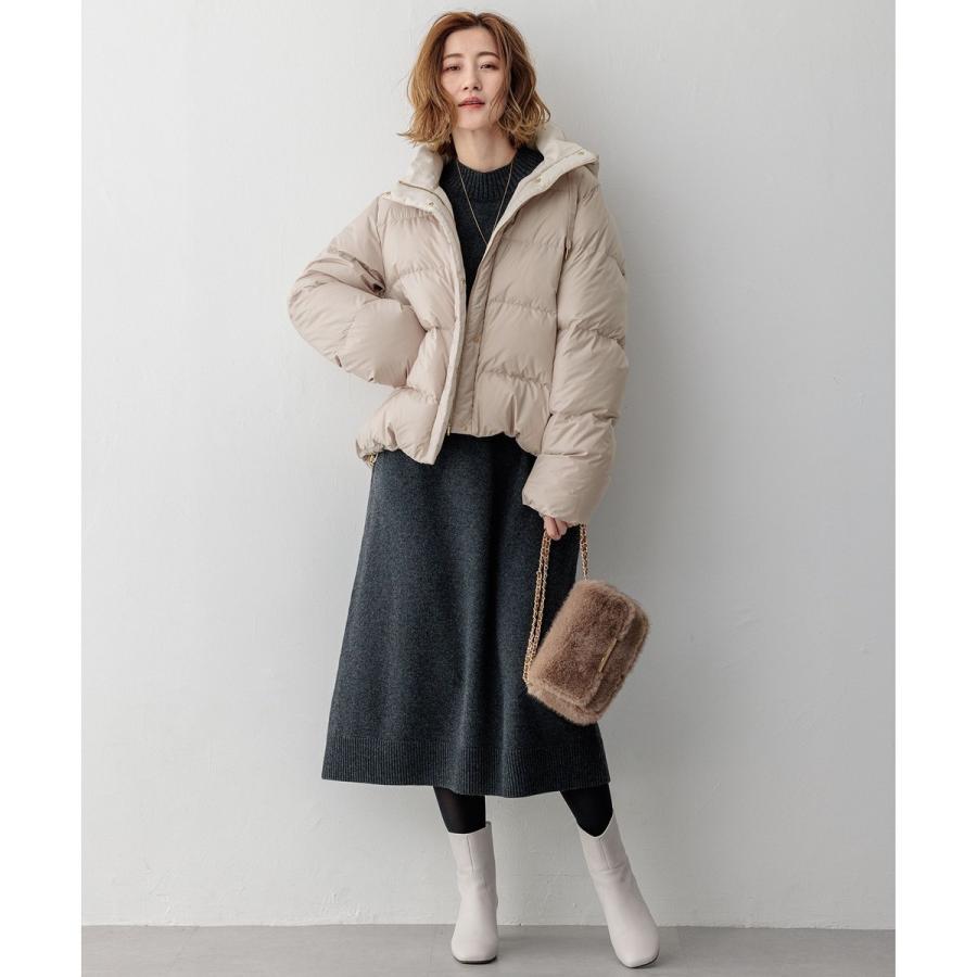 【洗える/撥水加工】シレータフタ コンパクト ダウンコート