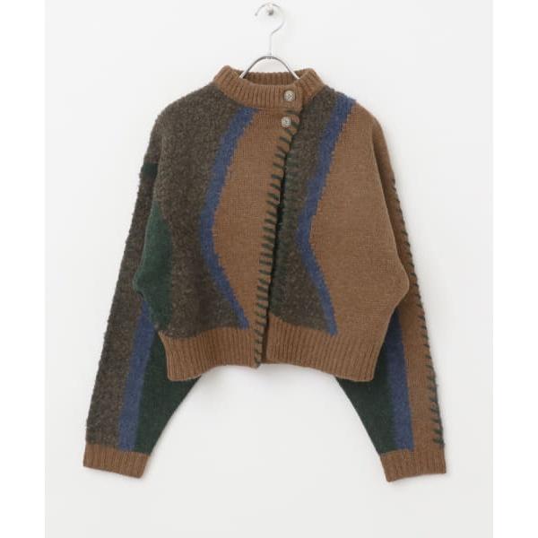 【新品】LEINWANDE Bubble Patchwork Cardigan LEINWANDE Bubble Patchwork Cardigan