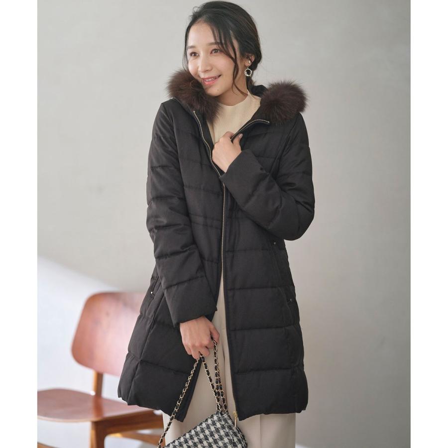 ANY SIS（エニィスィス） 【撥水・洗える】リッチファーフードロング