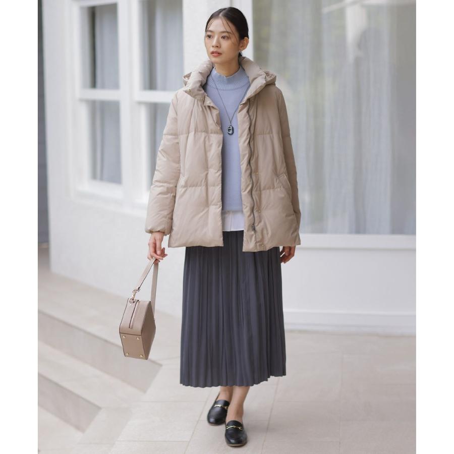 極美品 J.PRESS ショート ダウンコート ベージュ 9 Mサイズ 新品 J.PRESS（J.プレス） 【洗える】ブラッシュドマルチポリ ショート