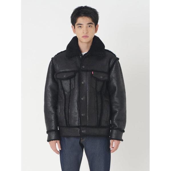 1*チ様 Levi's Shearling Trucker Olympia Mo SHEARLING OLYMPIA TRUCKER JACKET : マルイ(丸井)Yahoo!店 - 通販