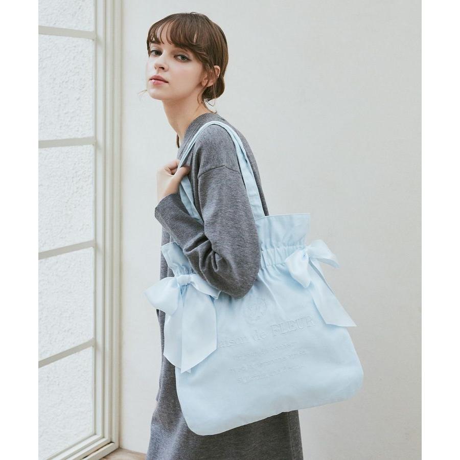 Maison de FLEUR（メゾンドフルール） EC限定 キャンバスダブルリボン
