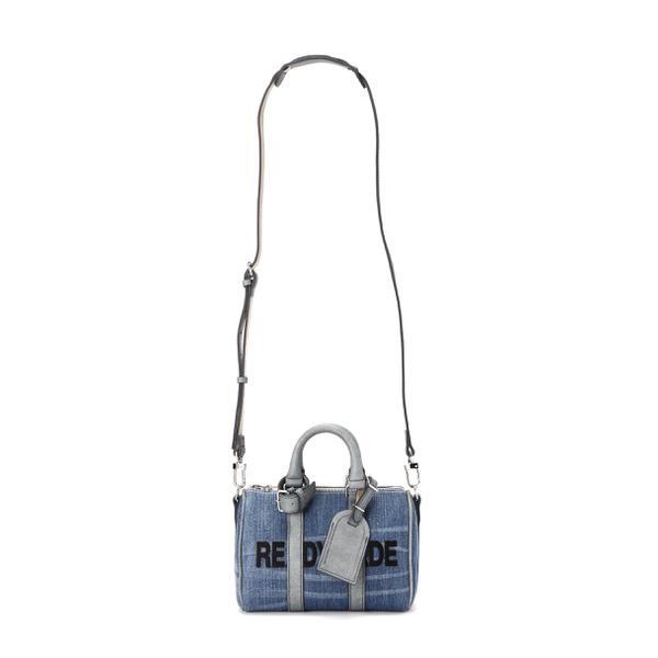 READYMADE／レディーメイド／DENIM OVER NIGHT BAG NANO／BU