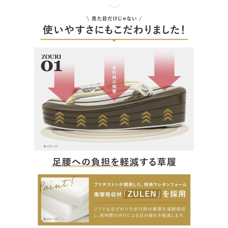 草履バッグセットの画像