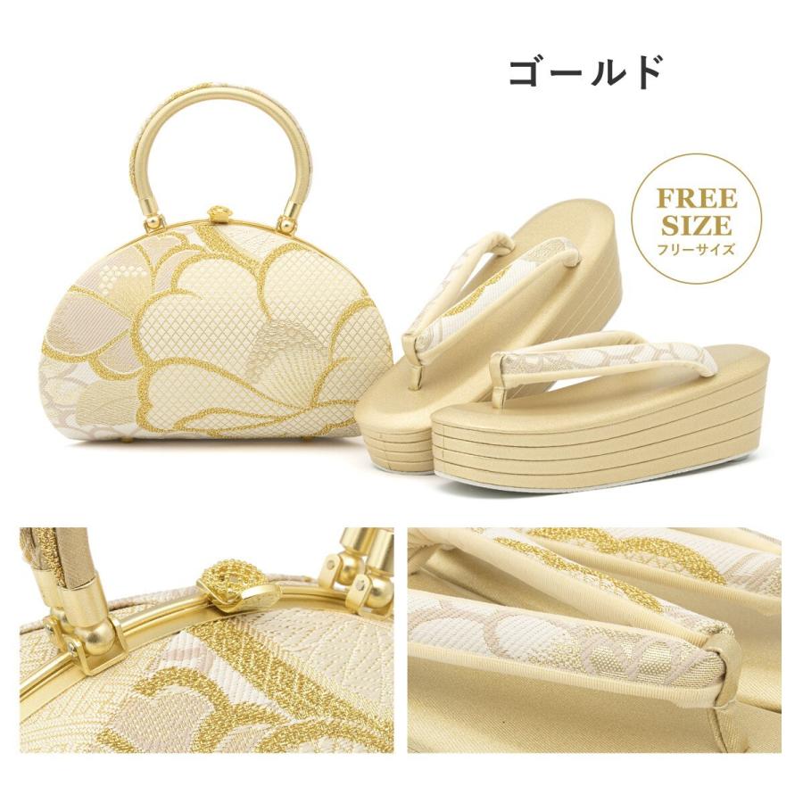 草履バッグセットの画像