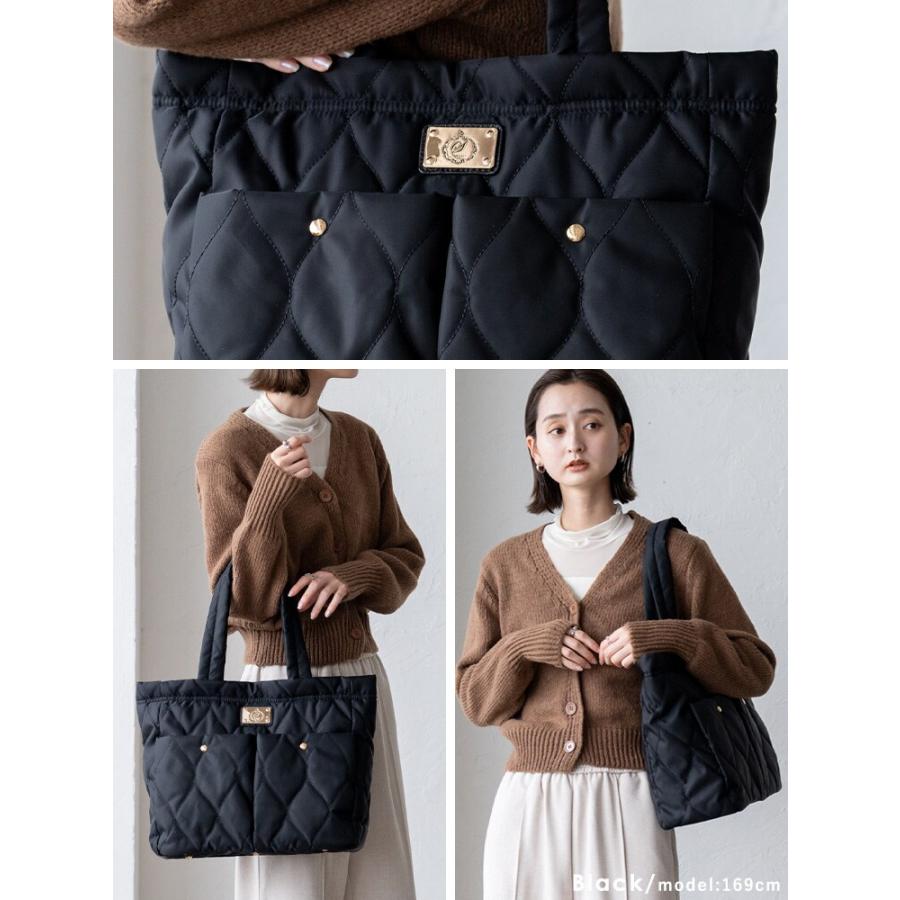 VitaFelice（ヴィータフェリーチェ） 10ポケットキルティングトート