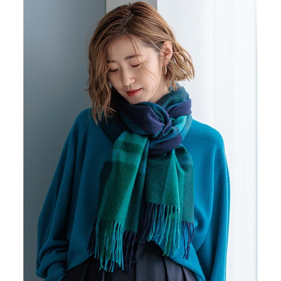 23区（ニジュウサンク） カシミヤ チェック マフラー : マルイ(丸井