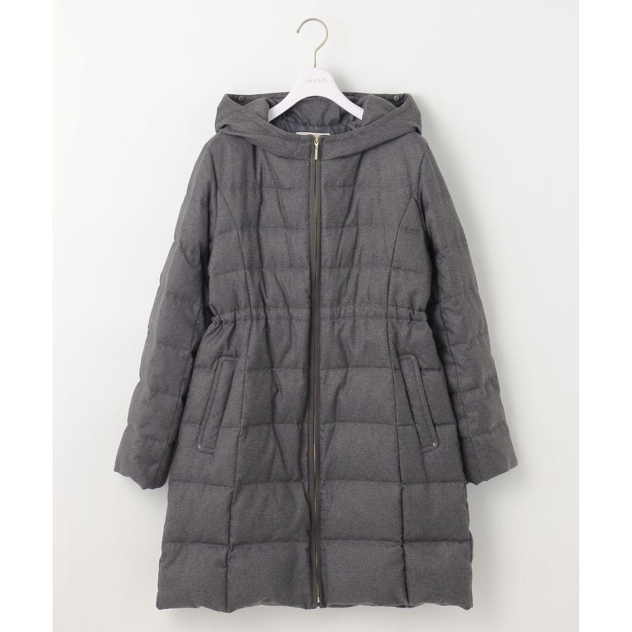 【any SIS】ファー付きロングダウンコート セール 30%OFF】【洗える】リッチファーフードロング ダウン