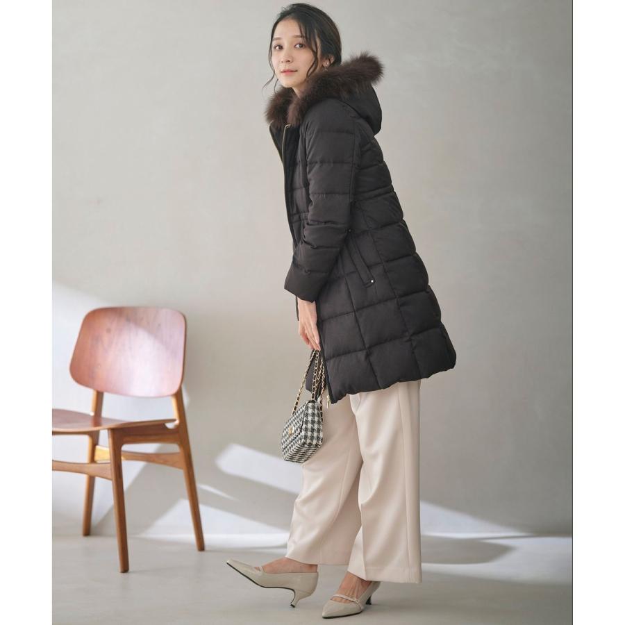 any SiS 【撥水・洗える】リッチファーフードロング ダウン : マルイ