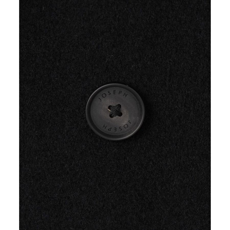 【WEB限定】グロッシーウール　ダブルブレストチェスターコートの画像
