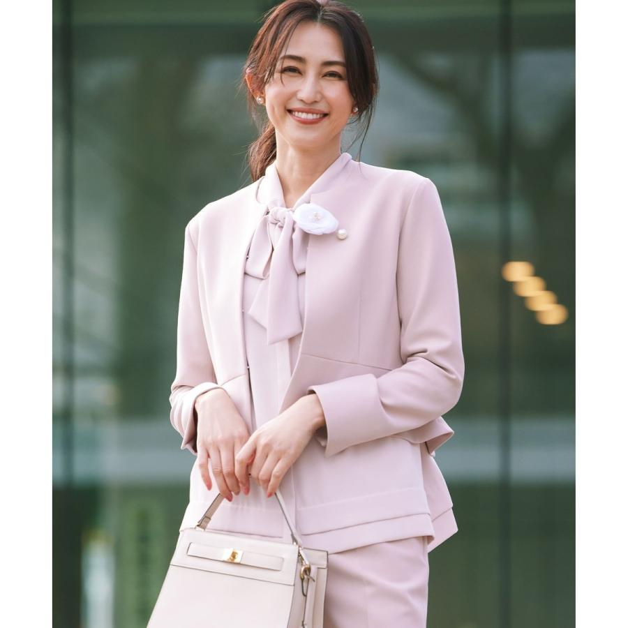 組曲 【WEB限定・KUMIKYOKU NAVY】コンフォータブルドレープ