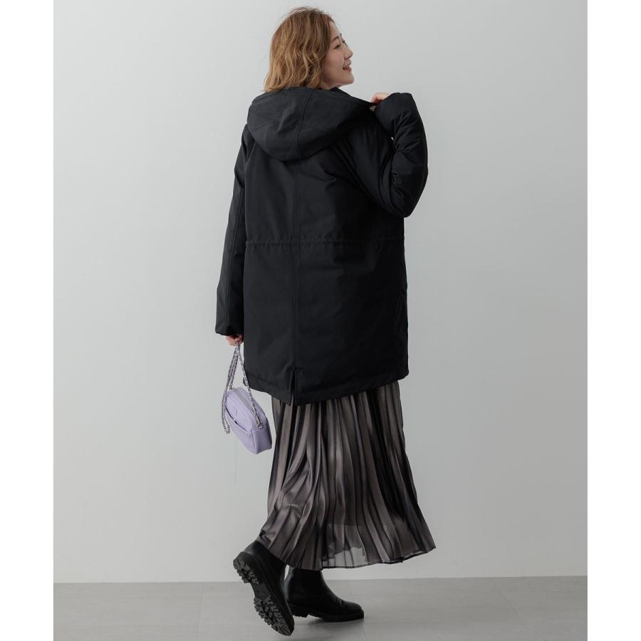 23区 【滝沢眞規子さん着用/一部店舗限定/撥水加工】ミリタリー ダウン