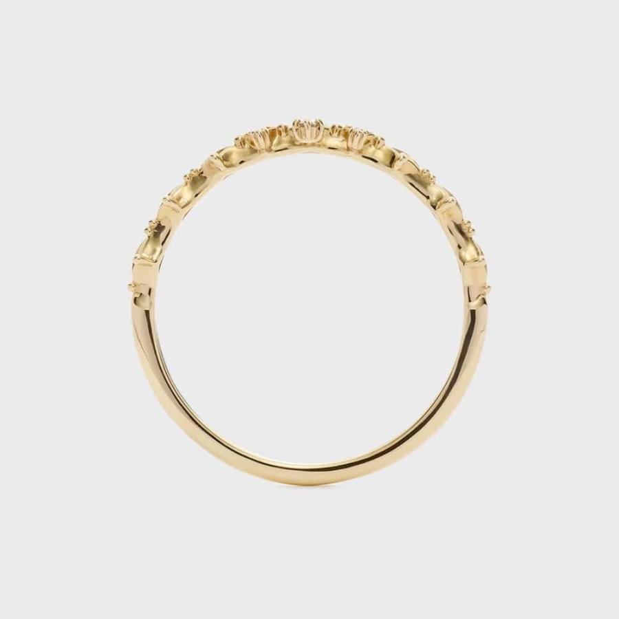 【Pocket Ring】K10ダイヤモンドリングの画像