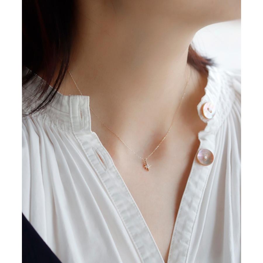 SIENA ROSE（シエナロゼ） スターモチーフダイヤネックレス : マルイ 