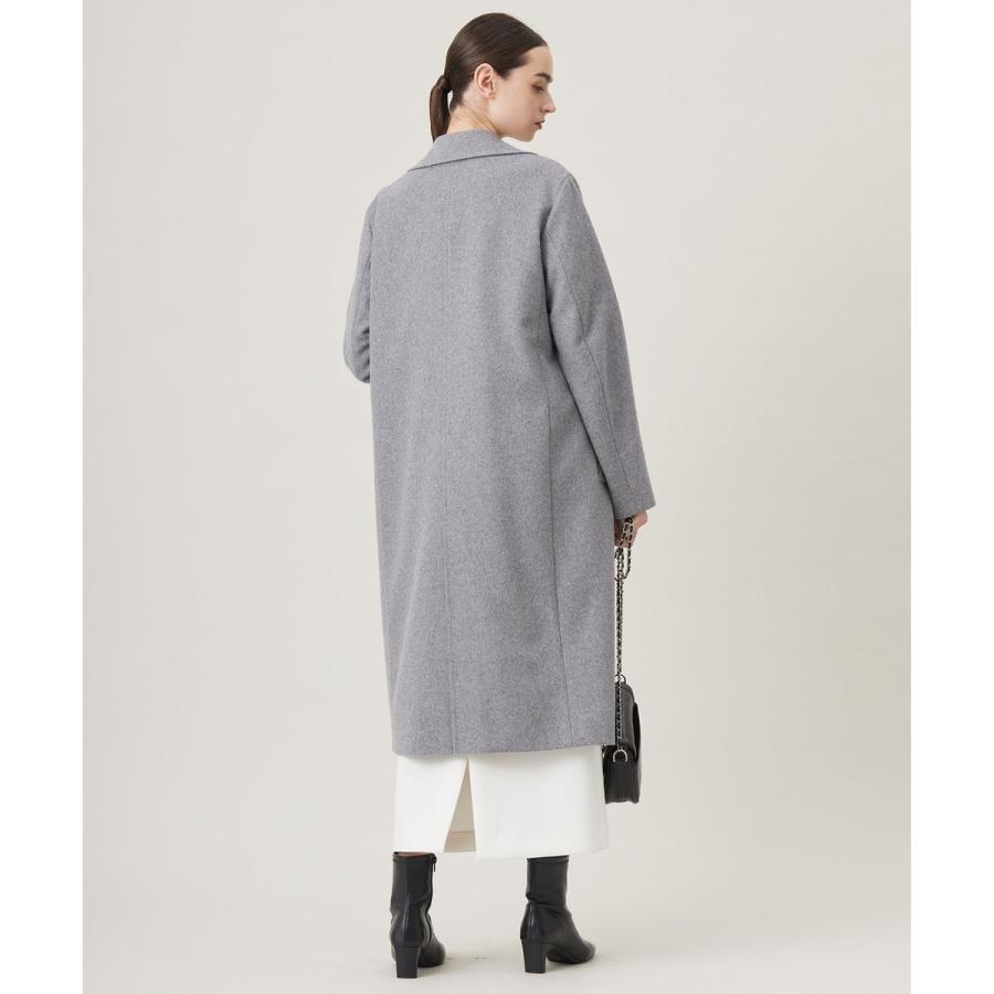 ICB（アイシービー） ウールカシミヤメルトン チェスターコート