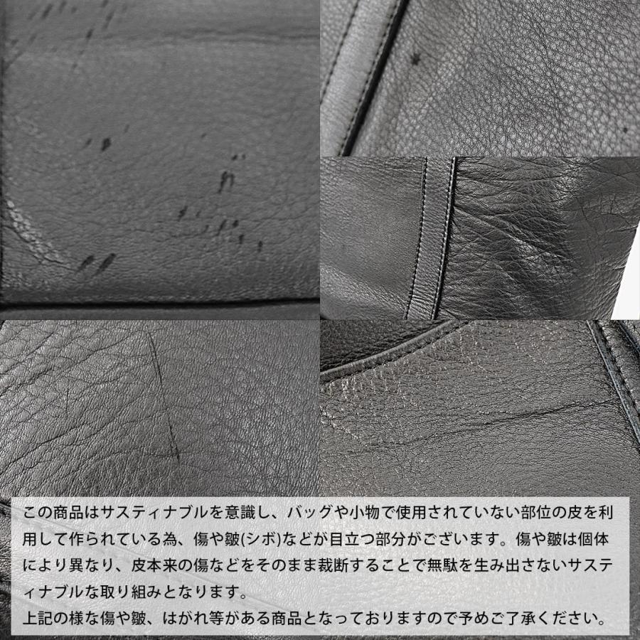 ペルケ perche / ガーメントレザー・サスティナブル2wayハーフムーンボストン_14
