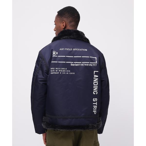 AVIREX（アヴィレックス） 《WEB＆DEPOT限定》MULTI STENCIL NYLON B-3