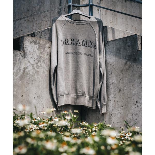 SAINT MICHAEL／セントマイケル／CREW SWEAT／FLOWER／GRAYの画像
