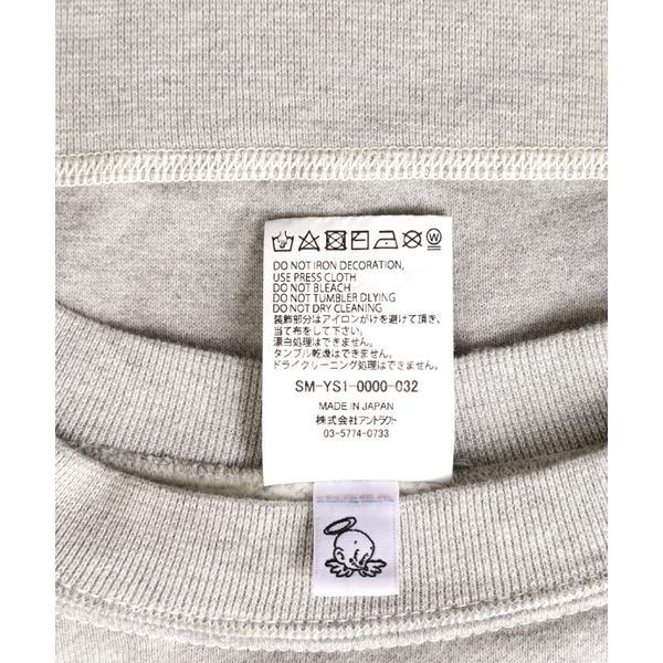 SAINT MICHAEL／セントマイケル／CREW SWEAT／FLOWER／GRAYの画像