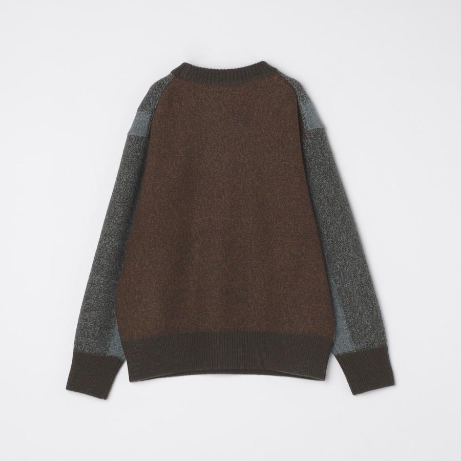 Slopeslow: TRICOLOR CREW NECK SWEATERの画像