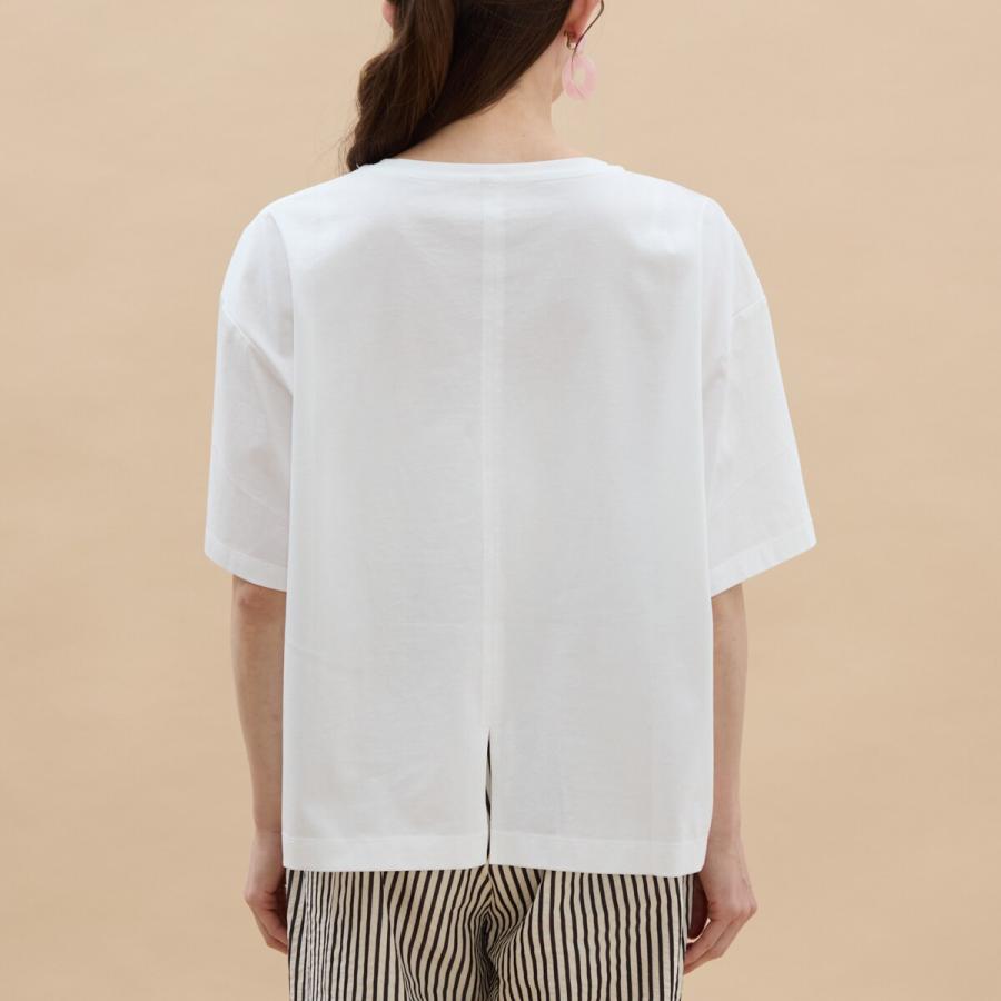 ラ・クープ（LACOUPE）/【洗える】箔×刺繍英字 ゆったりTシャツ 洗える】箔×刺繍英字 ゆったりTシャツ : マルイ(丸井)Yahoo!店 - 通販