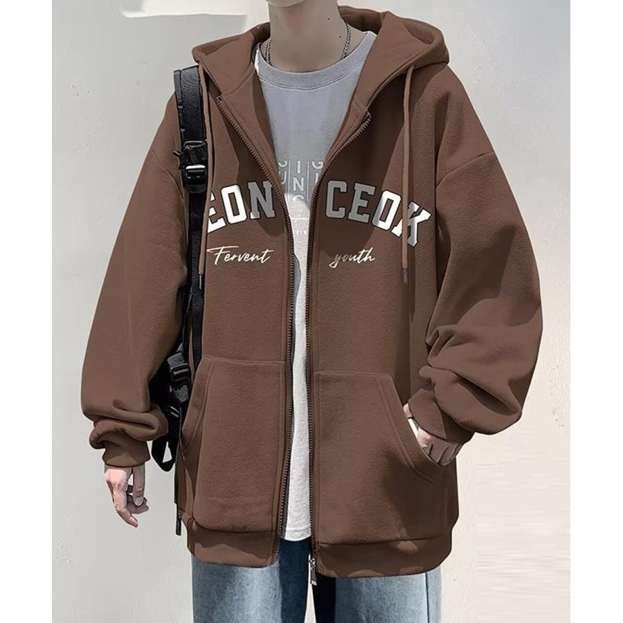 NEW GENTLEMAN REONCEOK オーバーサイズ ジップアップ ビッグパーカー