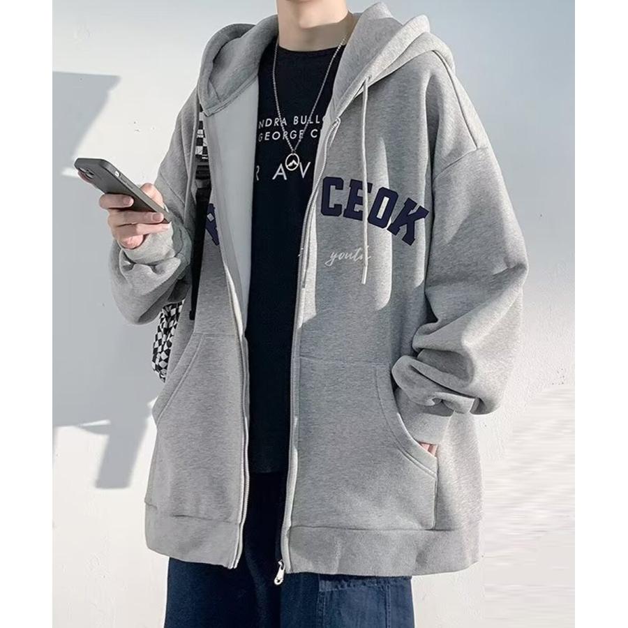 NEW GENTLEMAN REONCEOK オーバーサイズ ジップアップ ビッグパーカー